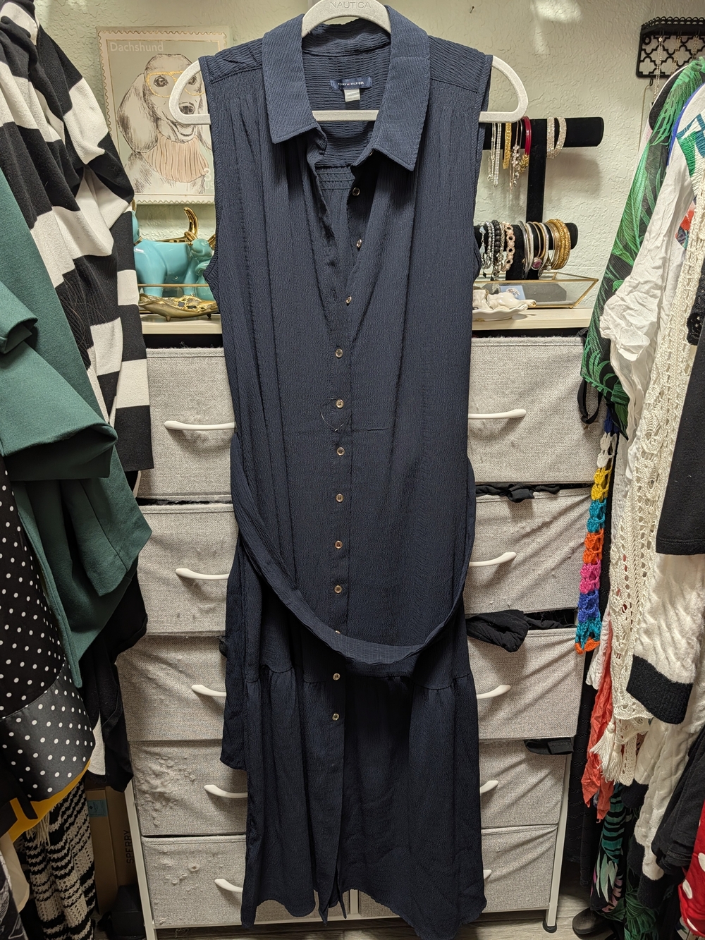 Tommy Hilfiger Navy Sleeveless Dress - NWOT